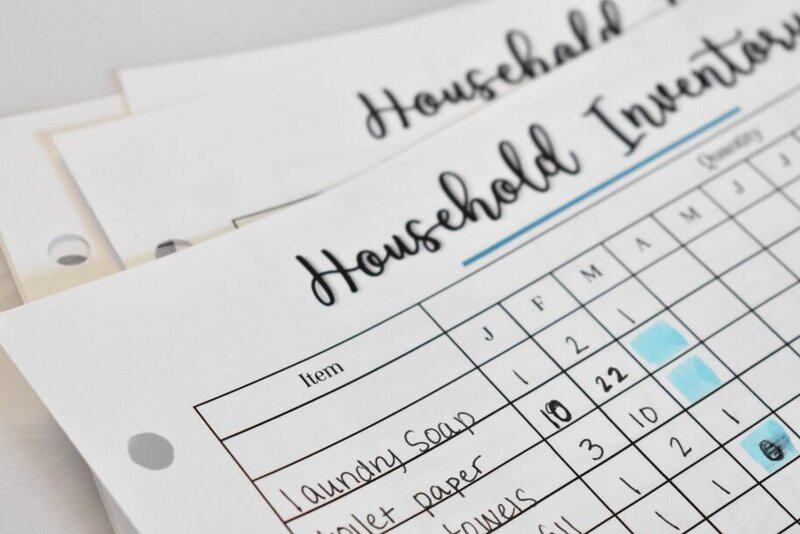 Inventory Household Supplies And Restock