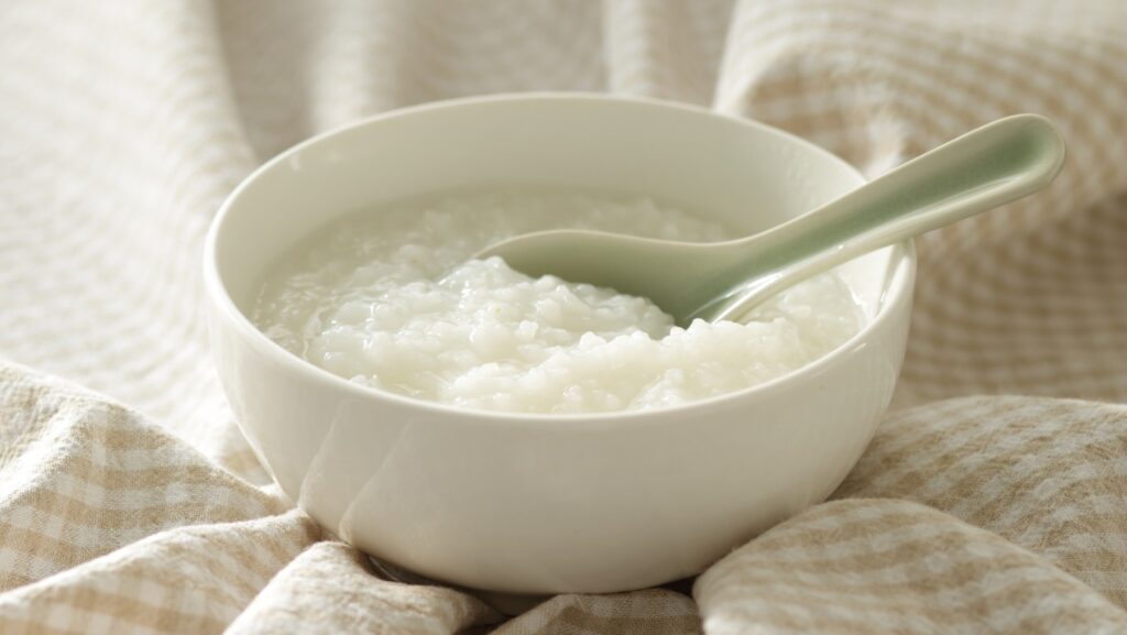 Chinese,food,,homemade,rice,congee,for,healthy,breakfast