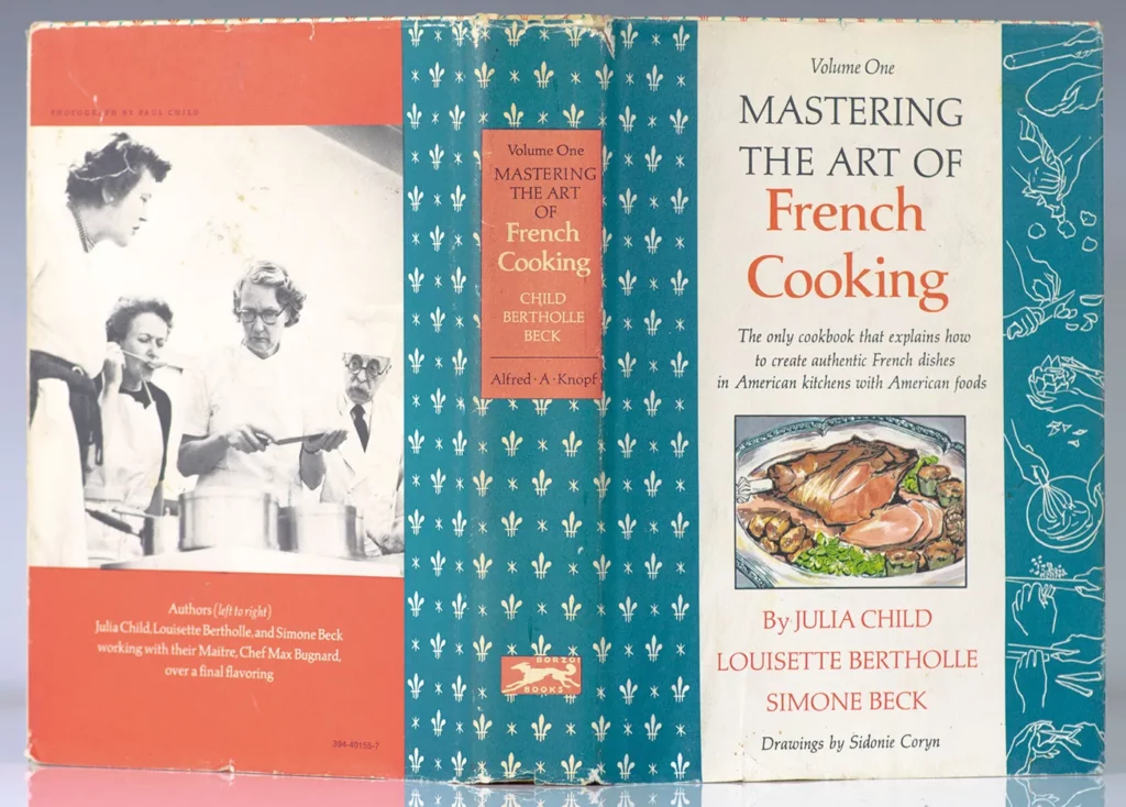 Mastering The Art Of French Cooking Julia Child First Edition Signed Rare Simone Beck Rare Books