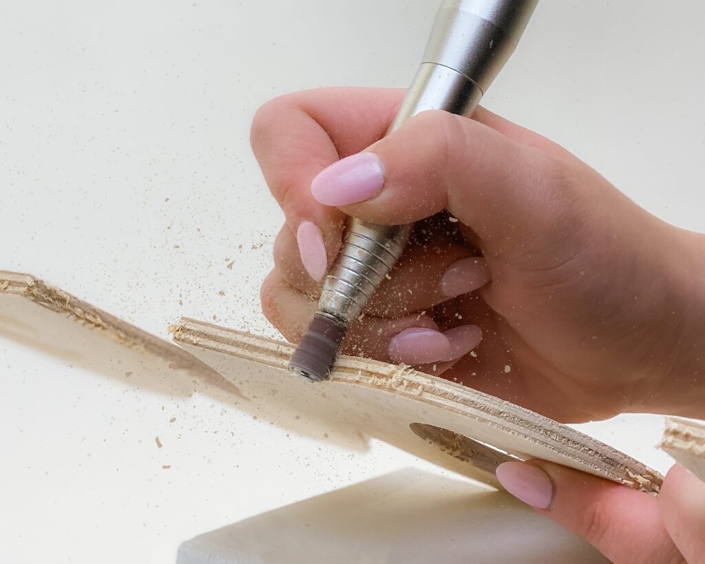 Nail File As A Mini Sander