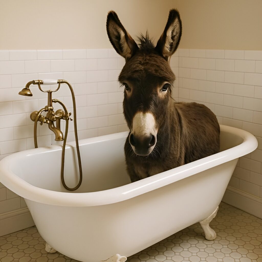 No Donkey Naps In Bathtubs - Arizona