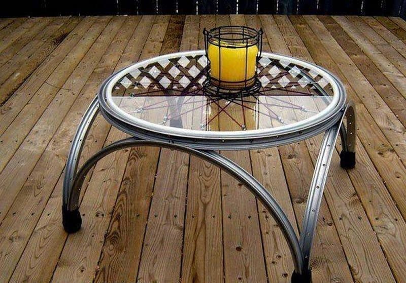Old Bike Wheel