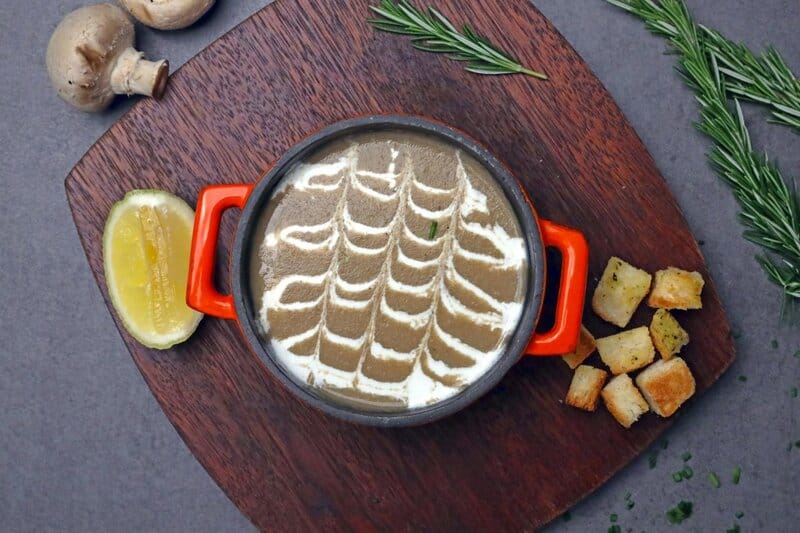 19. Cream of Mushroom Soup