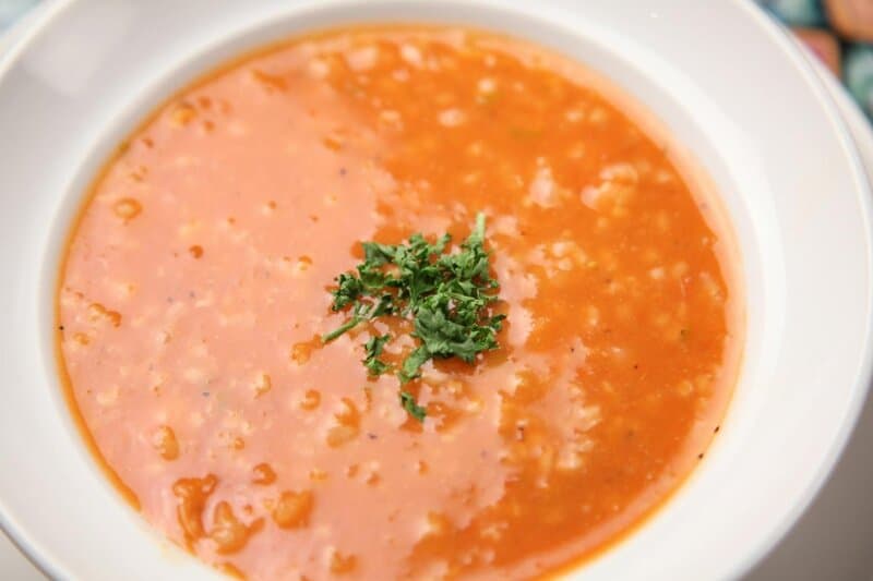 2. Creamy Tomato Basil Soup