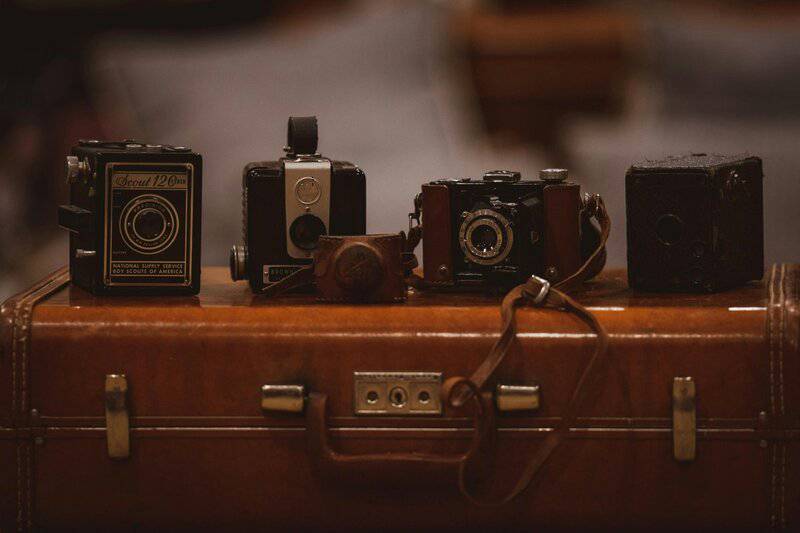 19. Vintage Cameras