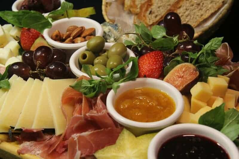 6. Cheese and Charcuterie Board