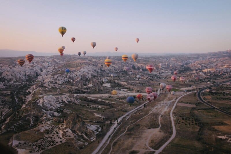 2. Hot Air Balloon Over Cappadocia