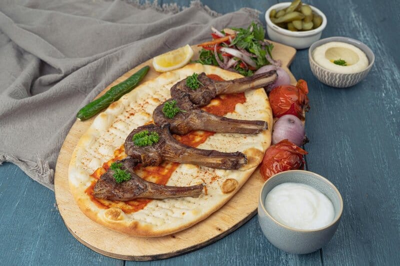 2. Mediterranean Grilled Lamb Chops