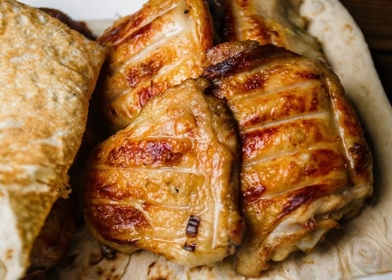 9. Tzatziki Marinated Grilled Chicken