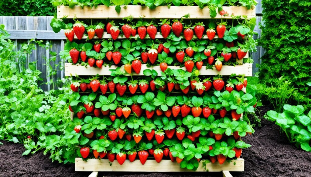 Raised Strawberry Bed Ideas 1