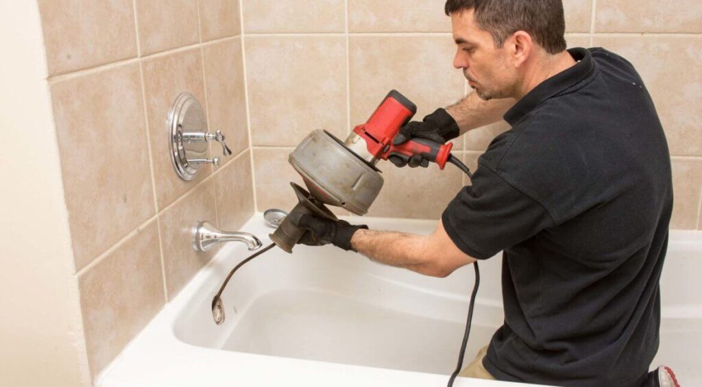 Run A Drain Cleaner Through Sinks And Showers