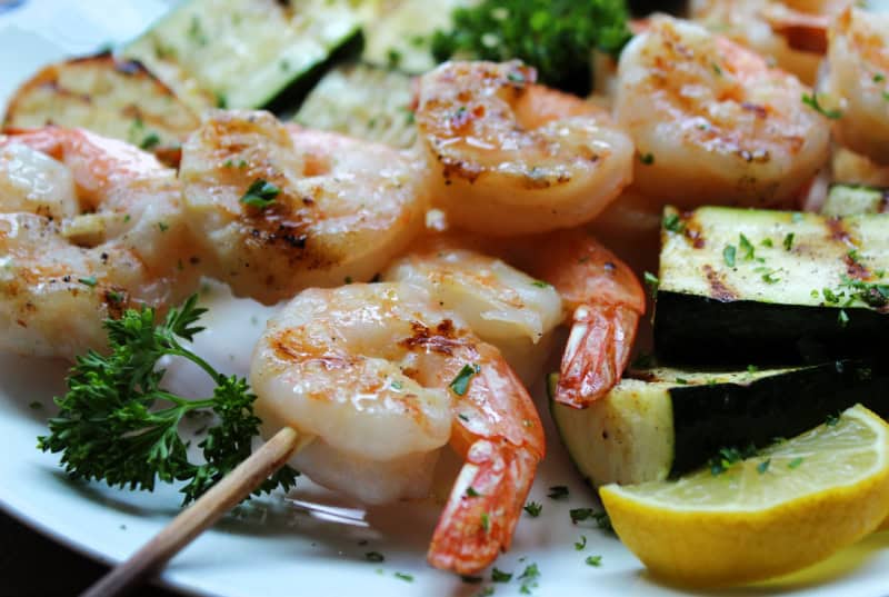 6. Lemon Herb Grilled Shrimp