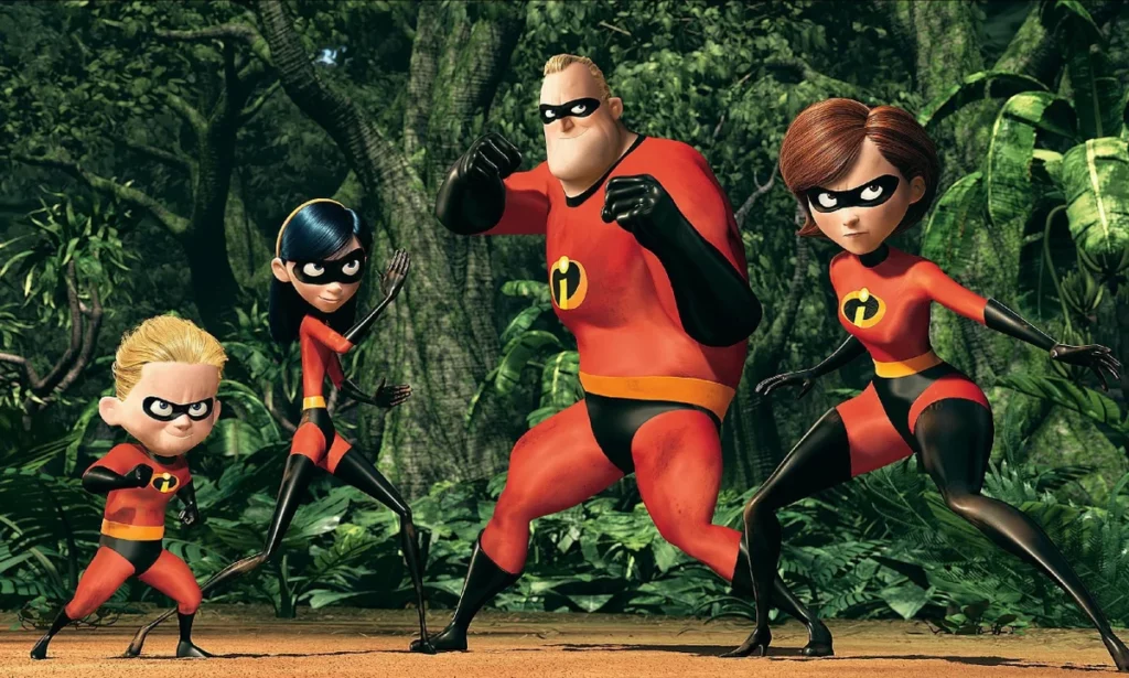 The incredibles (2004)