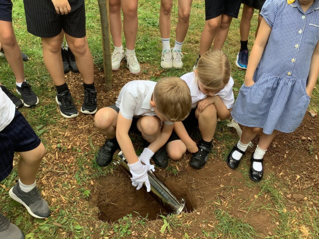 Town Time Capsule Burials