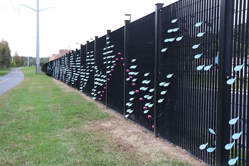 12. Artistic Fence Designs