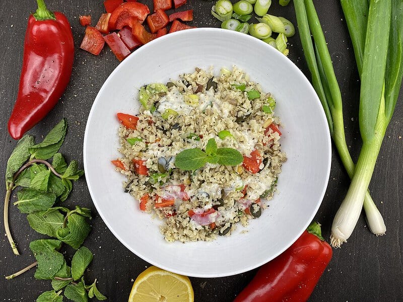 9. Quinoa Black Bean Burrito Bowls