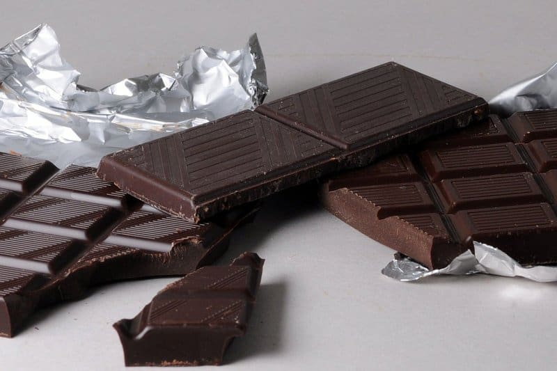 7. Dark Chocolate Squares