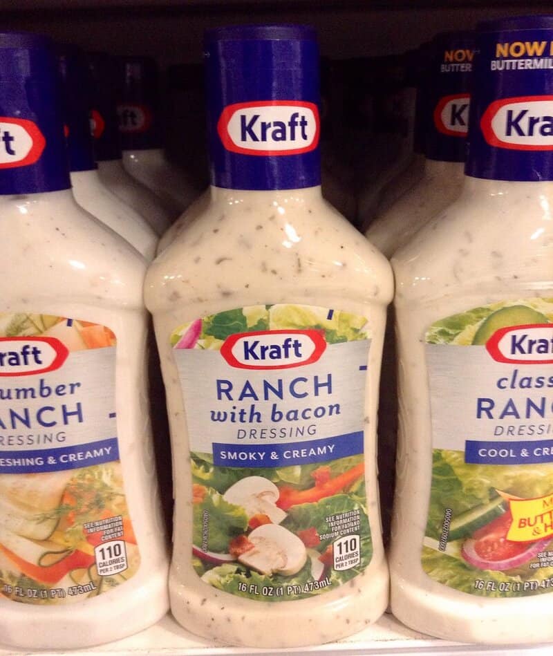 12. Bottled Salad Dressings