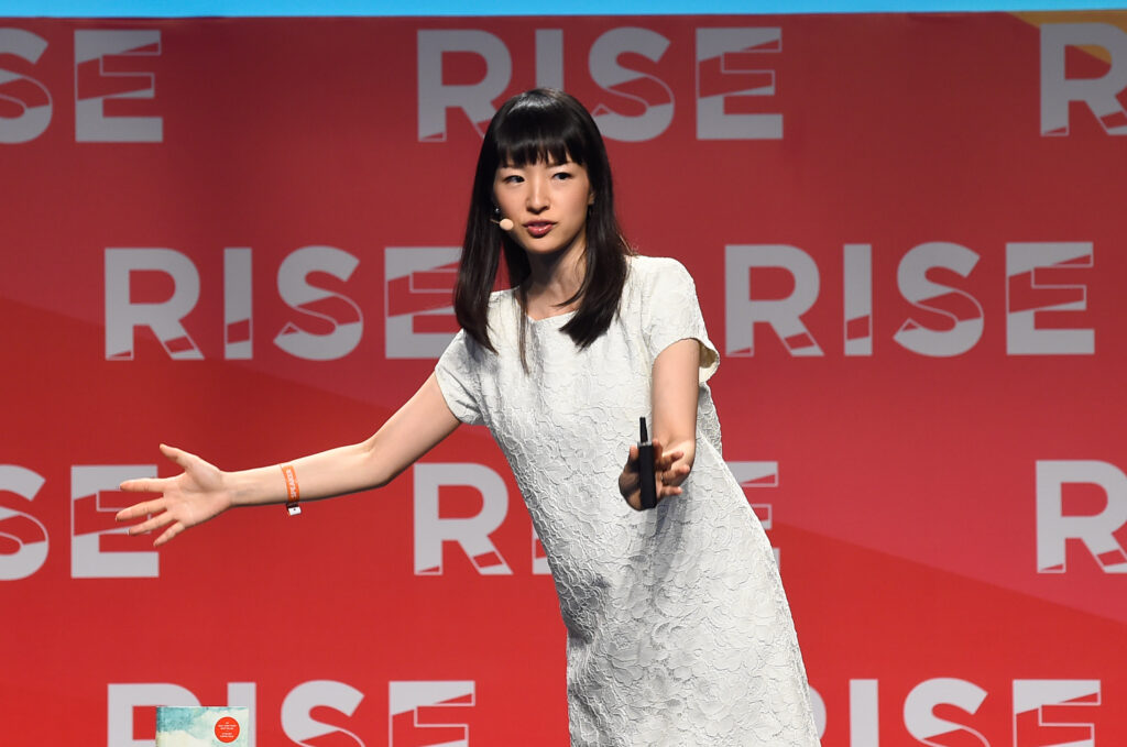 Marie kondo speaking