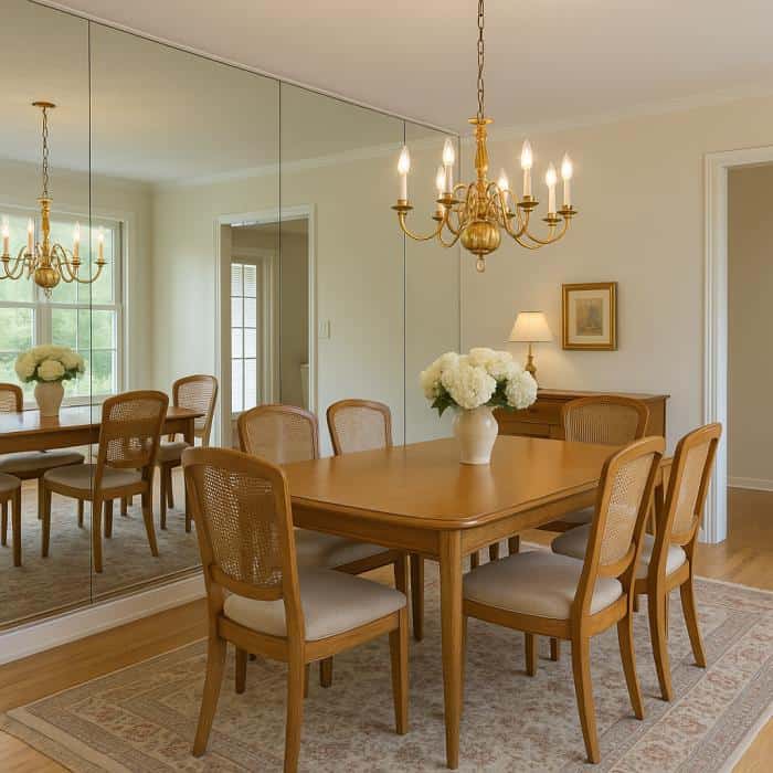 20. Wall-to-Wall Mirrors