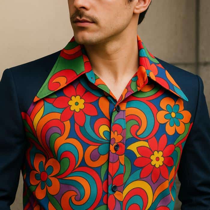 11. Wide-Collar Shirts