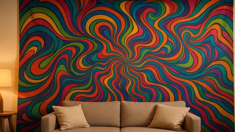 21. Psychedelic Tapestries