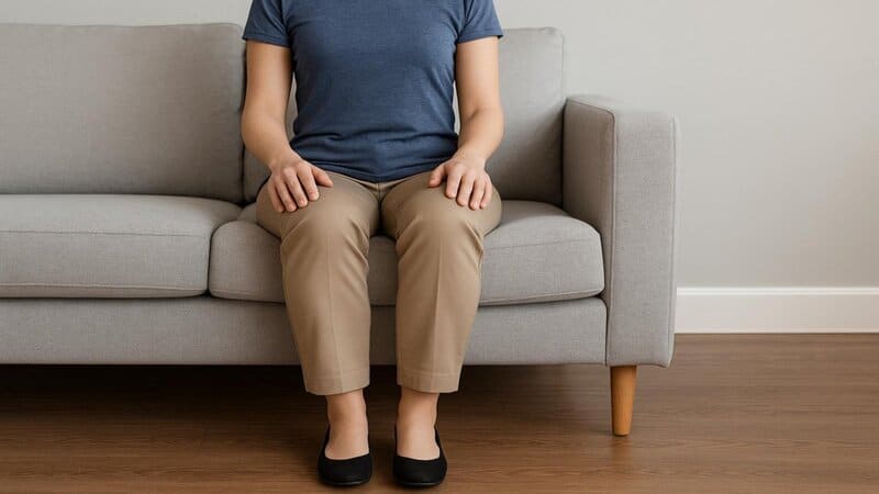 2. Uncross Your Legs