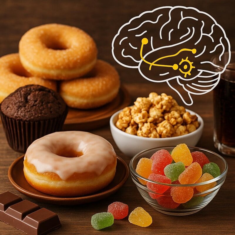 8. Sugar Alters Brain Chemistry