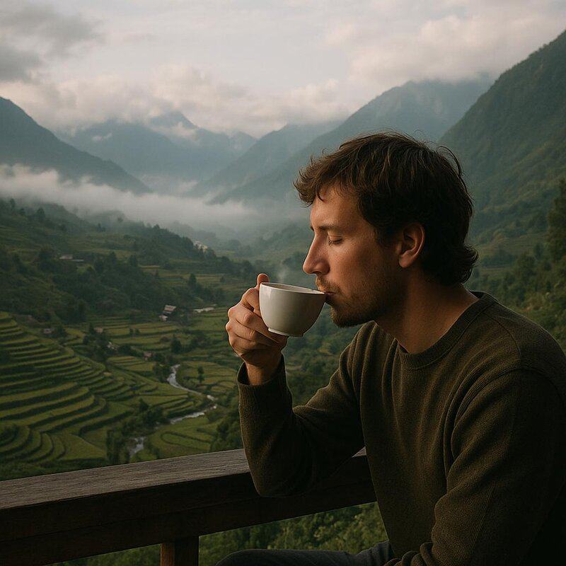 13. Enjoying Familiar Comforts Abroad