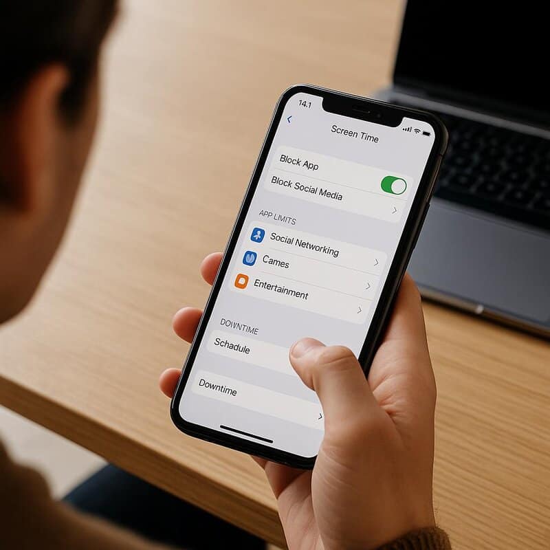 7. Use Website Blockers or App Restrictions