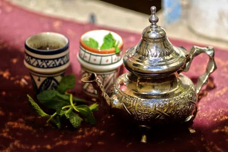 12. Moroccan Mint Tea Ritual: Slow Conversations