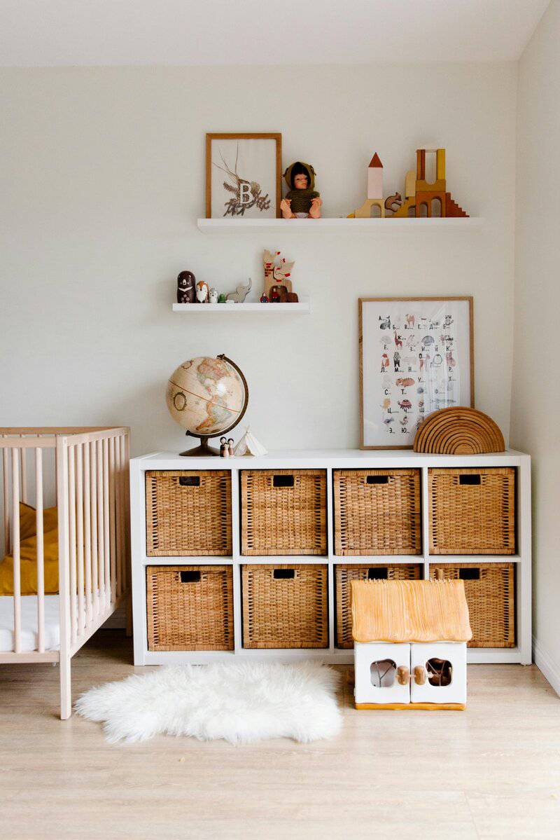 6. Children&rsquo;s Room Cube Shelves