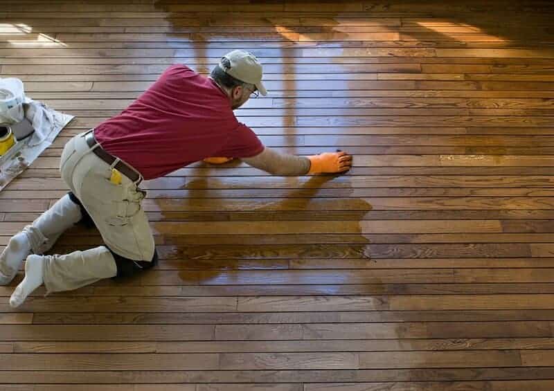 7. Refinishing Hardwood Floors