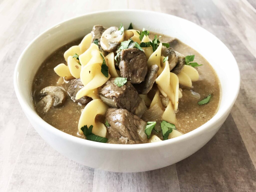 Beef stroganoff soup11