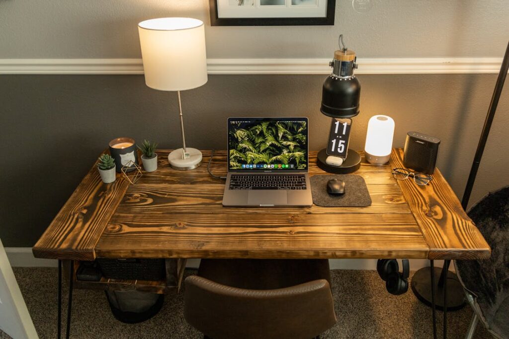 Functional and inviting workspace