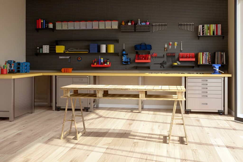 Garage workbenches