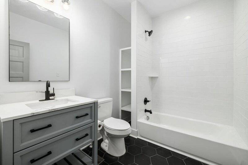 27. Standard White Wire Bathroom Shelving