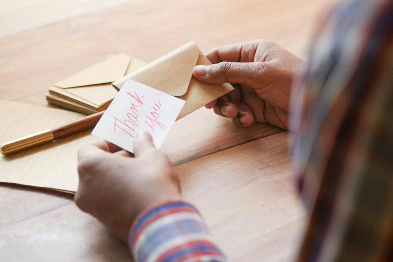 3. Handwritten Thank-You Notes