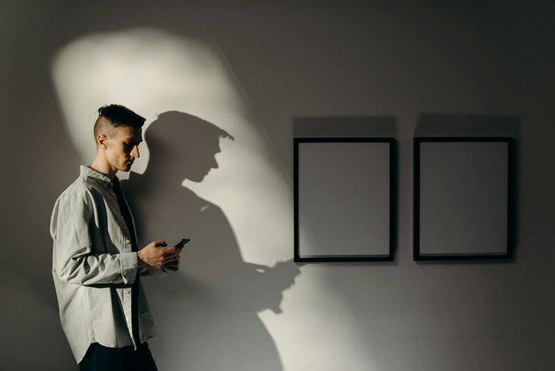 8. Stick-On Wall Decals as Art