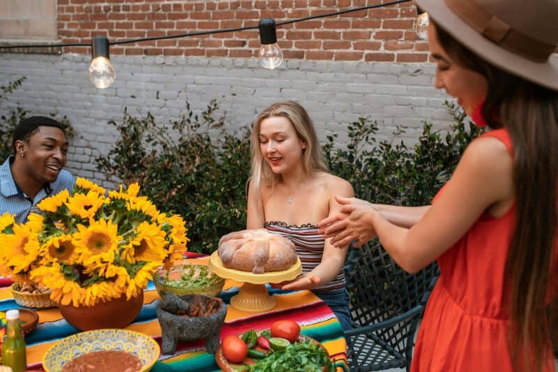 5. Host Alfresco Dinners