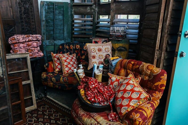 19. Bohemian Textile Accents