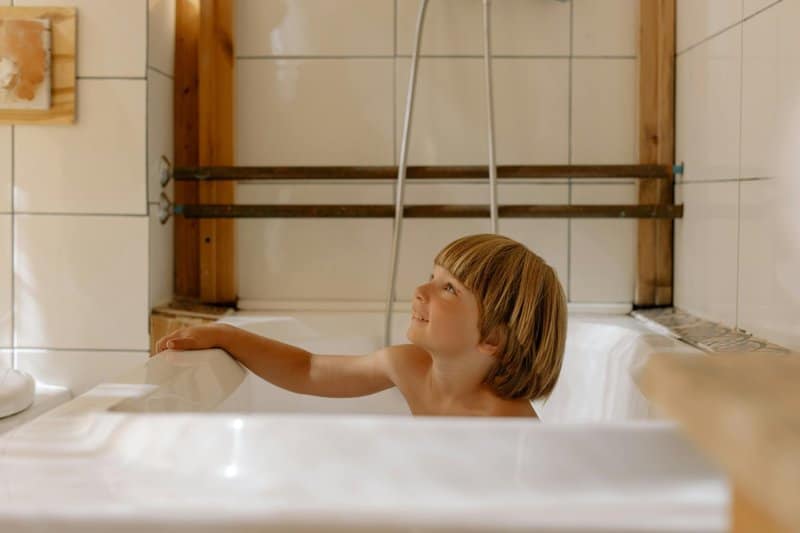 19. Take a Warm Bath or Shower