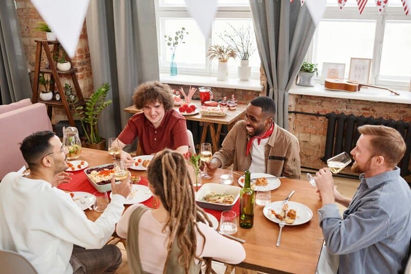 11. Social Meals Posed Challenges