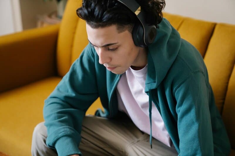 6. Listening to a 'Takeoff Playlist'