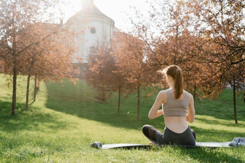 6. Practice Yoga with a Scenic Virtual Backdrop