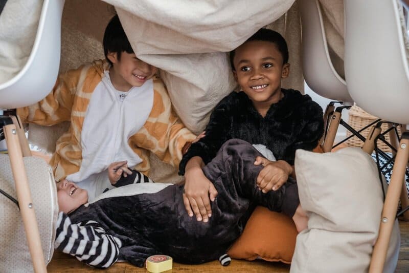 13. Building Blanket Forts