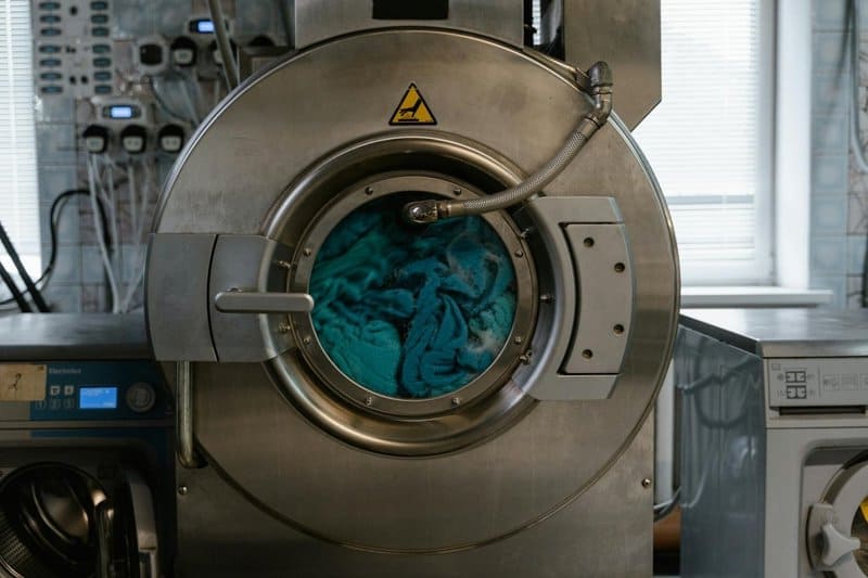 9. Laundry Left in Shared Machines