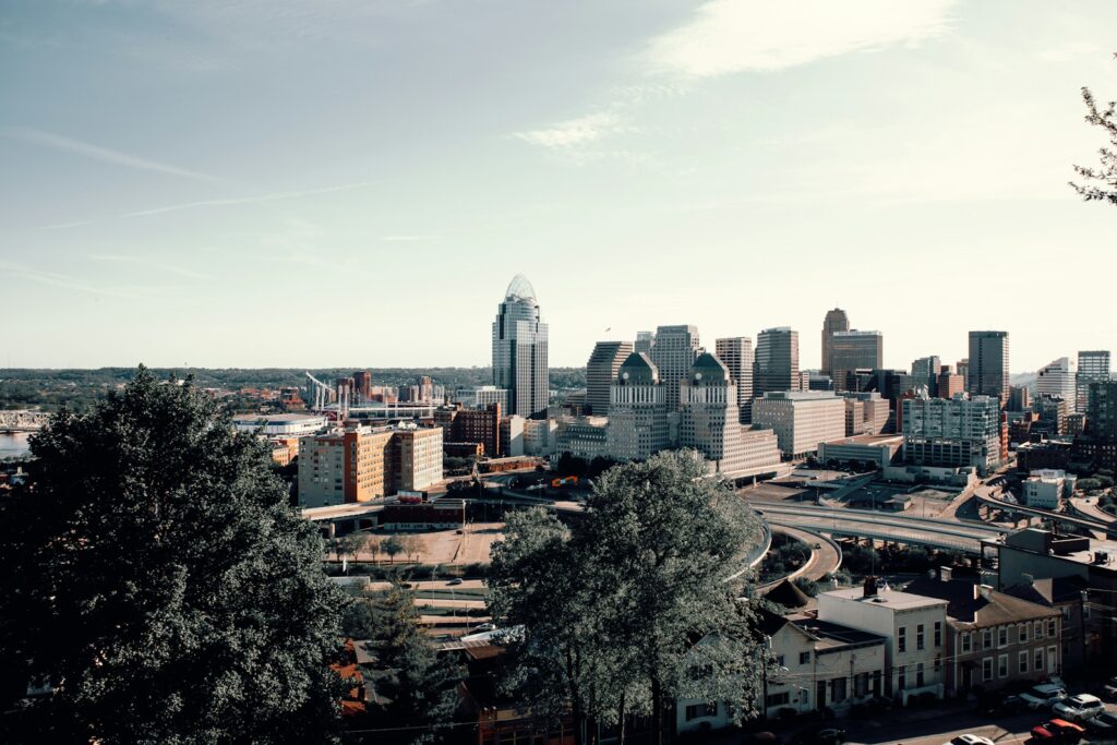 city buildings under blue sky during daytime