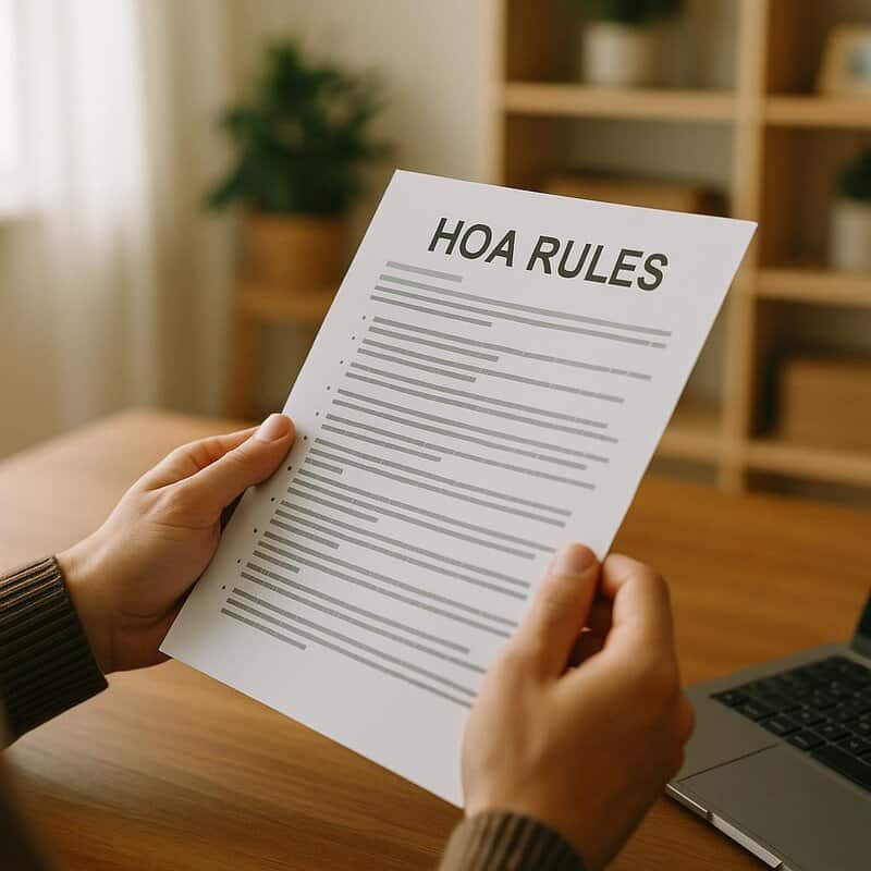11. HOA Rules and Fees Can Be Restrictive