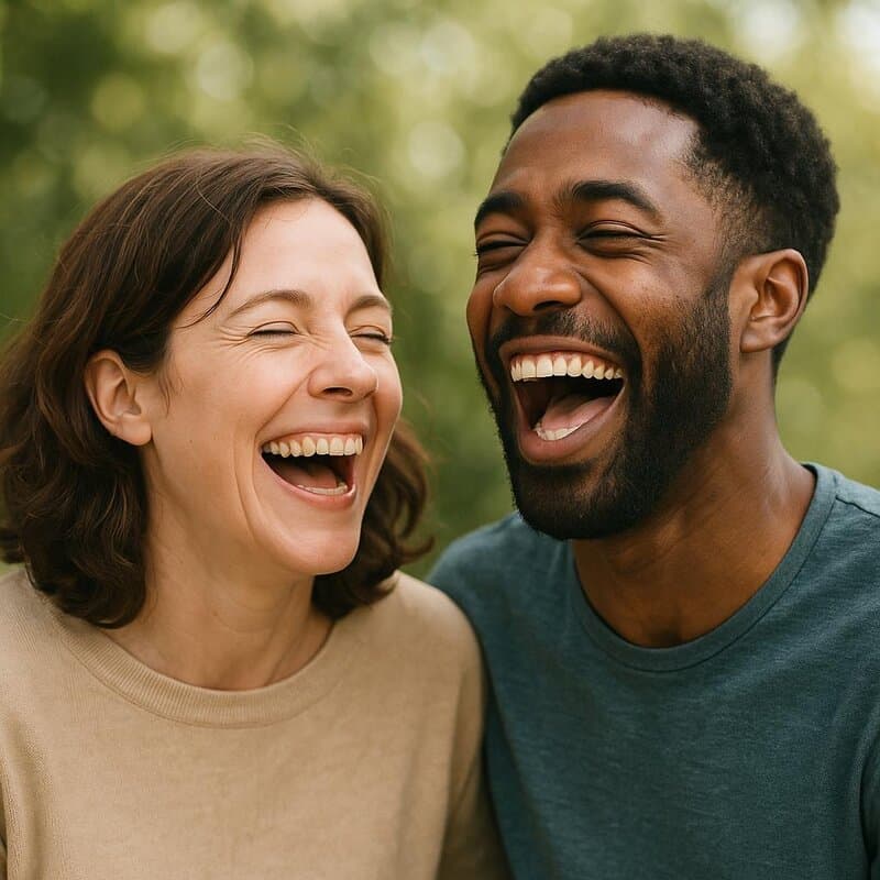 4. Enjoying a Good Laugh